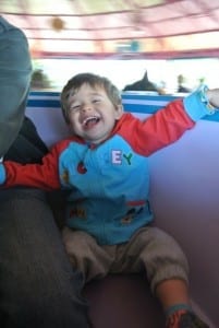 Ethan on Mad Tea Party Teacups