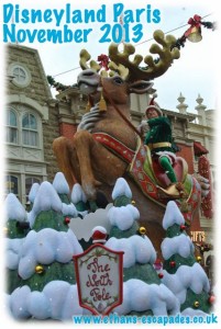 DIsneyland Paris Christmas Cavalcade 2013