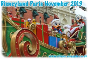 DIsneyland Paris Christmas Cavalcade 2013