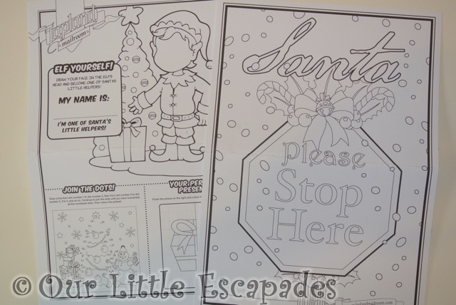 personalised letter from santa activity pack