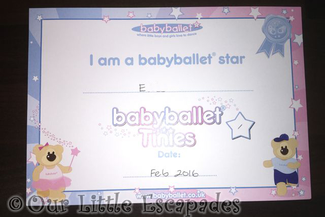 CertificatesBabyBallet