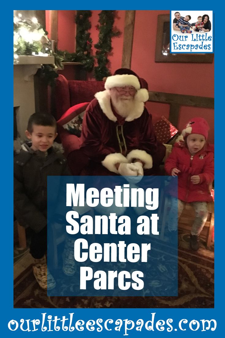 meeting santa at center parcs