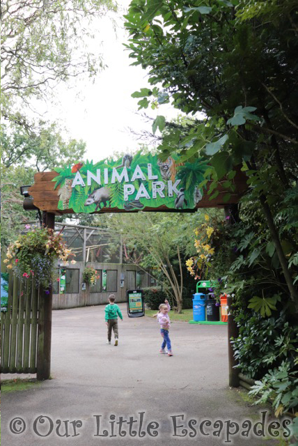 animal park entrance