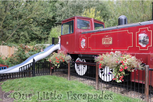 paradise wildlife park train adventureland