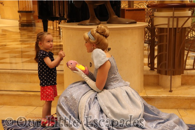 little e cinderella disney cruise princess gathering