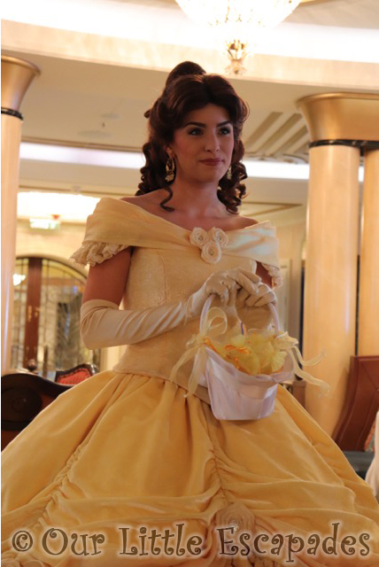 princess belle disney cruise royal court royal tea