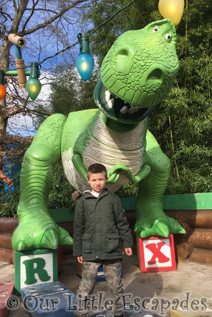 ethan disneyland paris toy story rex