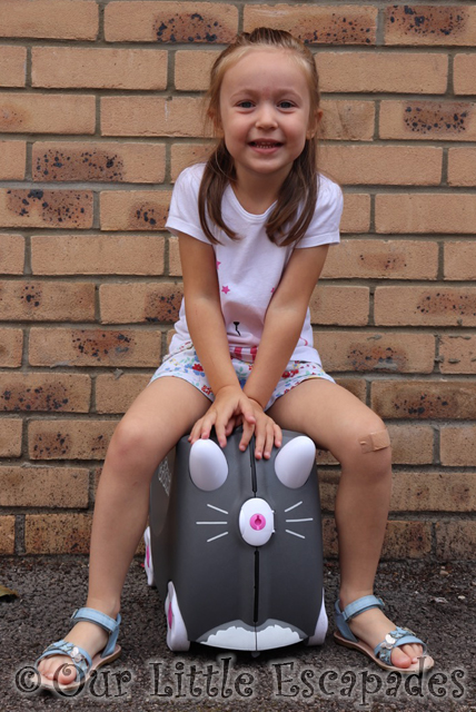 benny the cat trunki ride on