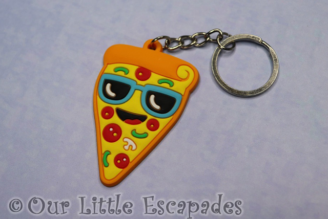 pizza keyring