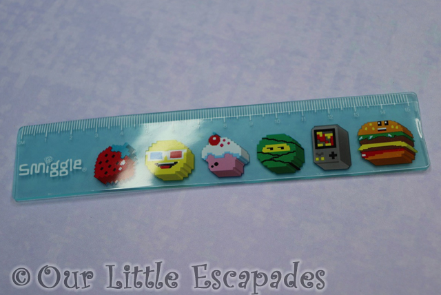 smiggle advent calendar contents ruler