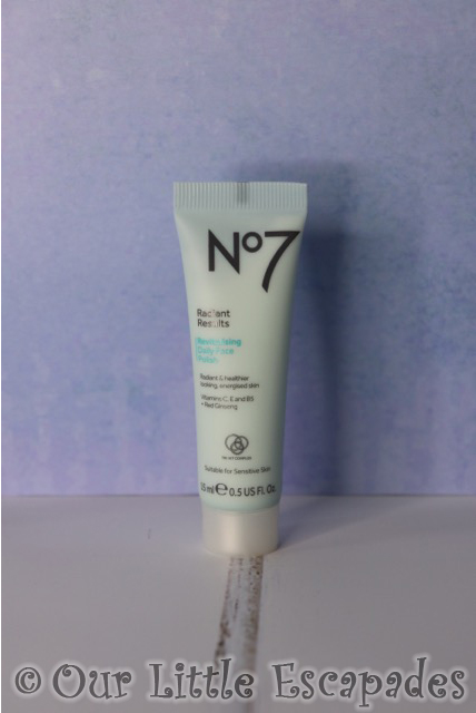 no7 beauty advent calendar no7 Radiant Results Revitalising Daily Face Polish