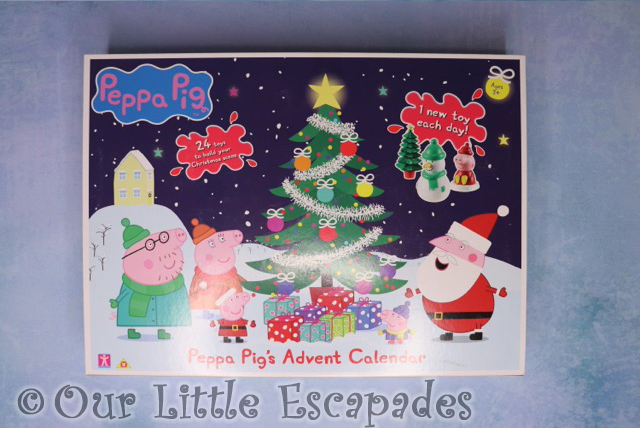 Peppa Pig Advent Calendar Contents REVIEW - Our Little Escapades