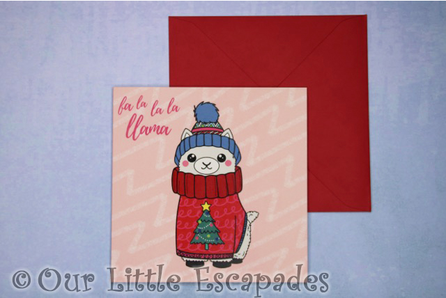 christmas cards kio cards maite llama