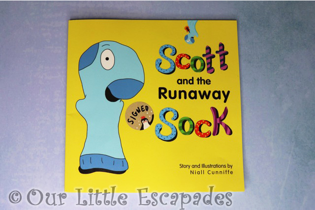 Scott and the Runaway Sock Book Review - Our Little Escapades