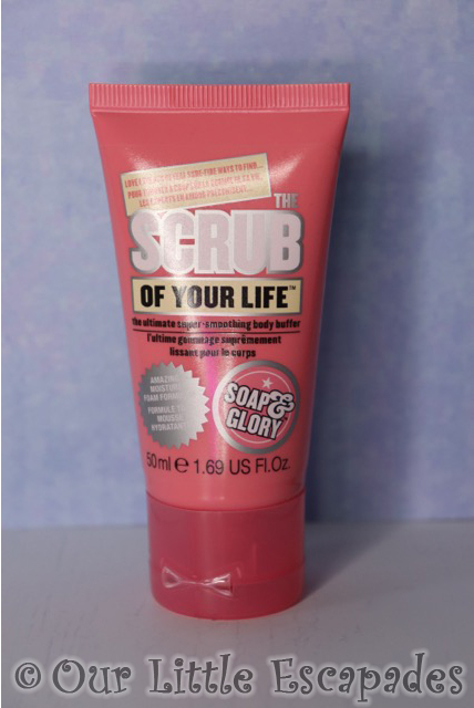 soap glory advent calendar scrub of your life body buffer