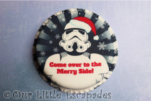 star wars christmas cake bakerdays christmas trooper cake