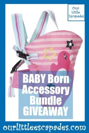 BABY Born Accessory Bundle GIVEAWAY