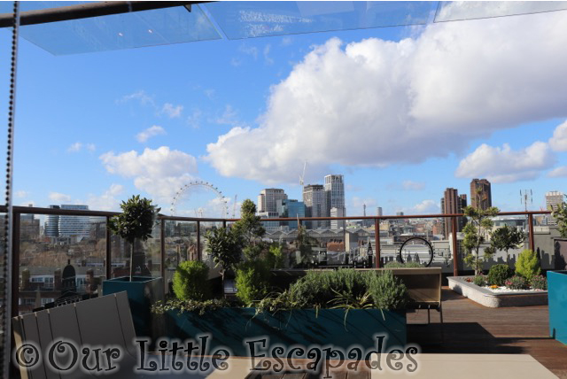 roof garden seating