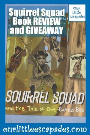 Squirrel Squad Book REVIEW and GIVEAWAY