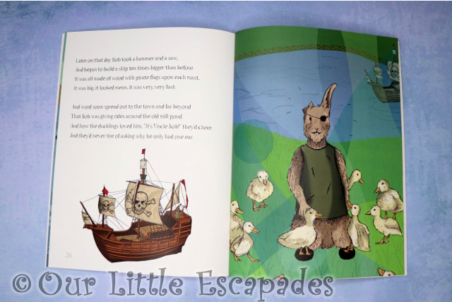 squirrel squadand tale one eared bob pirate ship