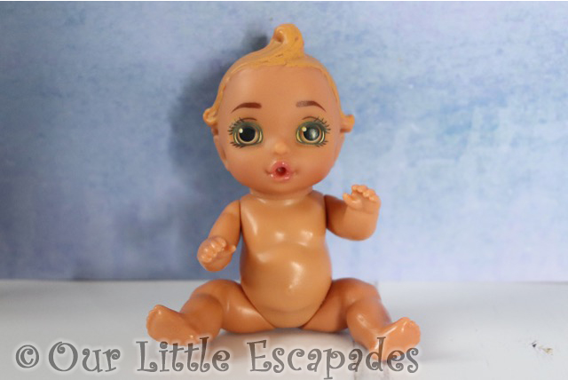 blonde hair golden eyes baby born surprise