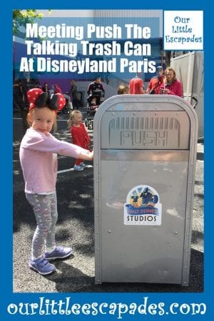 meeting push the talking trash can disneyland paris