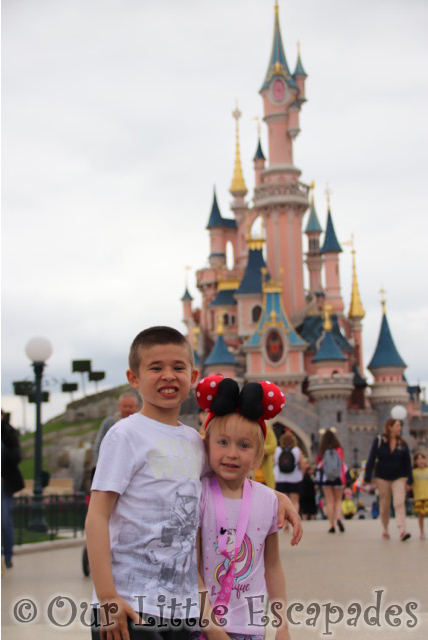 sleeping beauty castle disneyland paris ethan little e