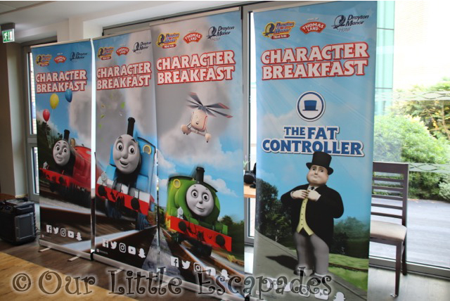 The Drayton Manor Hotel Character Breakfast