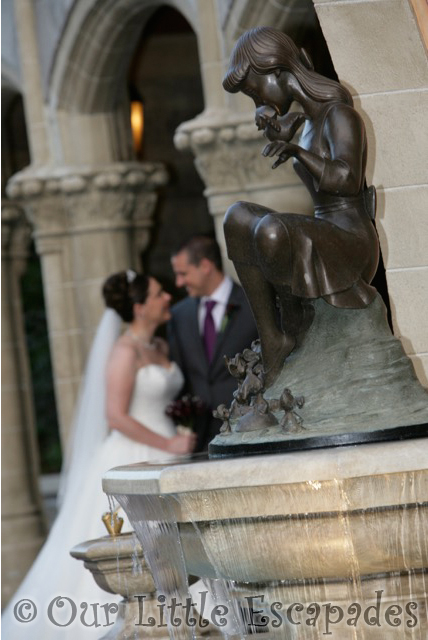 jane darren bride groom cinderella fountain magic kingdom