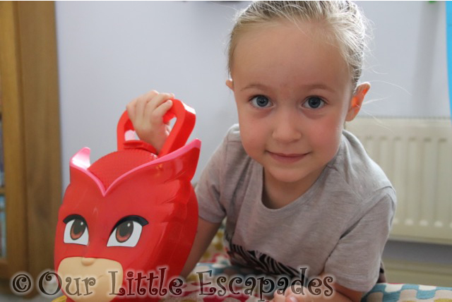 little e pj masks owlette case