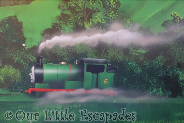 percy wall art thomas friends themed room drayton monor hotel