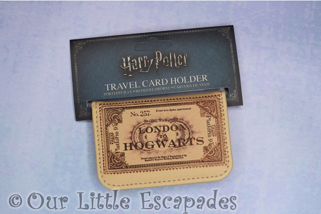 hogwarts travel card holder harry potter stocking filler ideas