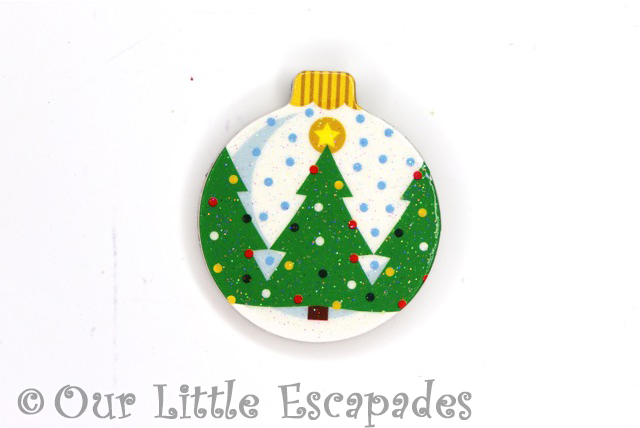 christmas tree pattern magnetic christmas tree bauble