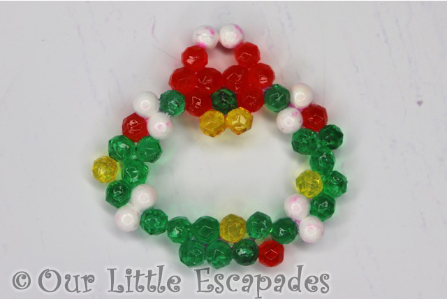 christmas wreath aquabeads advent calendar