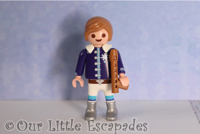 little boy recorder playmobil christmas ball advent calendar