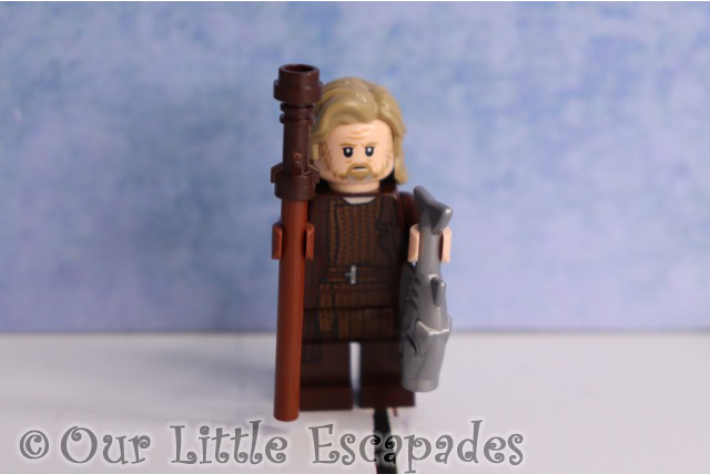 luke skywalker ahch to island outfit lego star wars advent calendar 2019