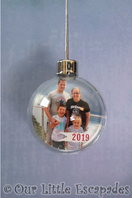 family photo eagle bend geiranger norway personalised year photo bauble personalised funky pigeon christmas gift ideas