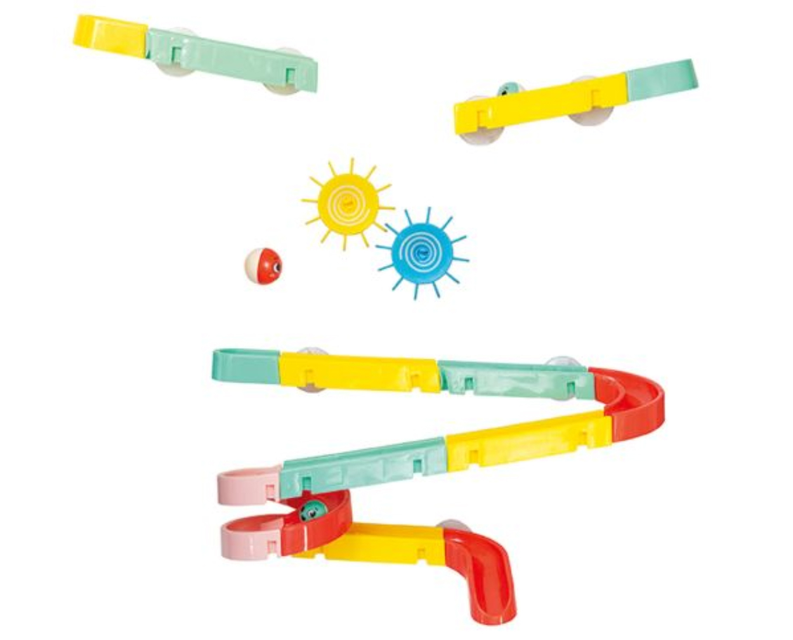 waterslide bath marble run