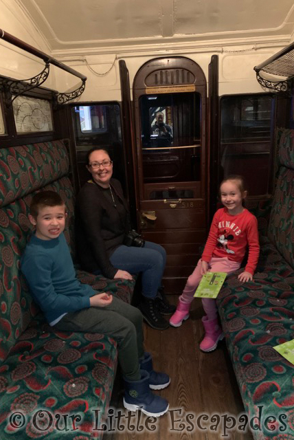 jane ethan little e underground steam train coach