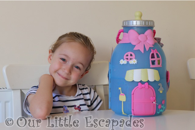 BABY born Surprise Baby Bottle House Review - Me, him, the dog and a baby!