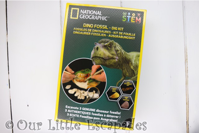 national geographic dino fossil dig kit stem kit