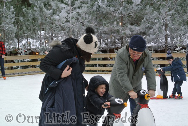 ice skating ethan laughing jane grandpa lapland uk superstar day