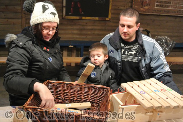 jane darren ethan building xylophone lapland uk superstar day