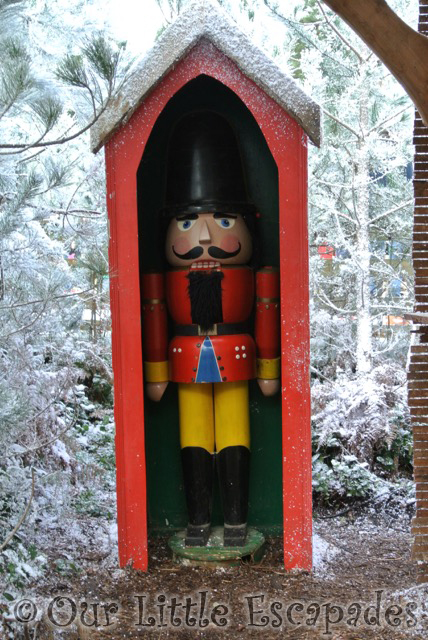 nutcracker soldier on guard