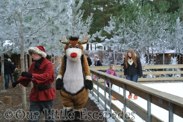 reindeer mascot lapland uk superstar day