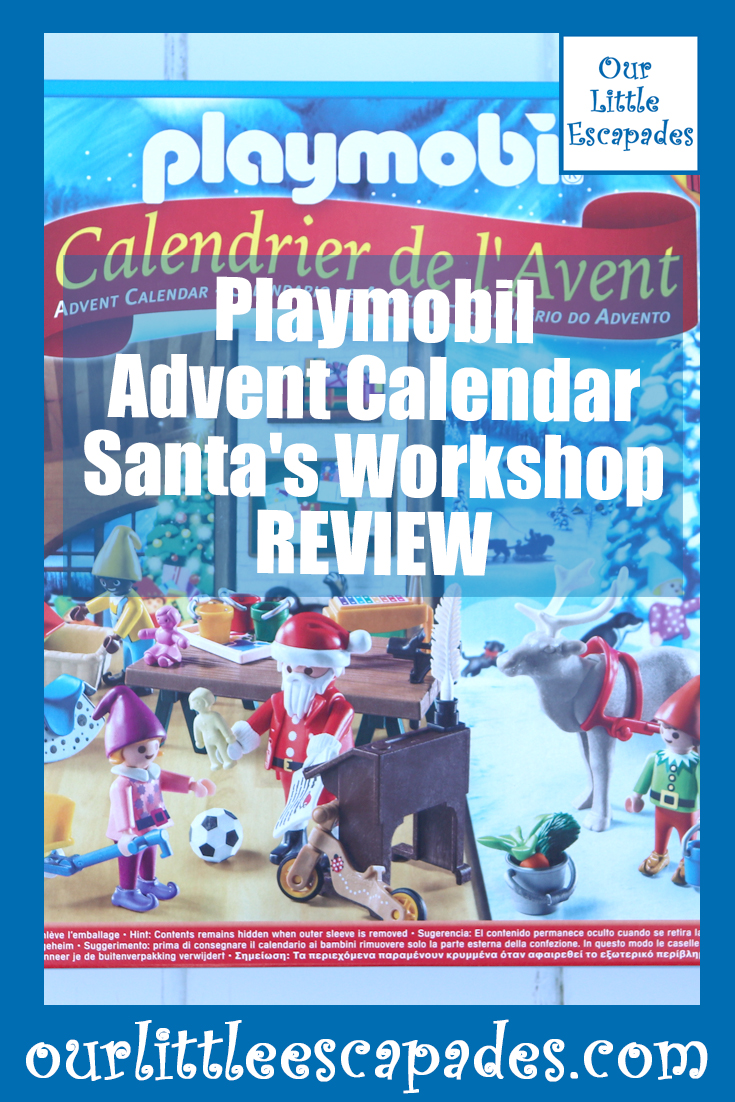 Playmobil Advent Calendar Santa's Contents REVIEW Our Little