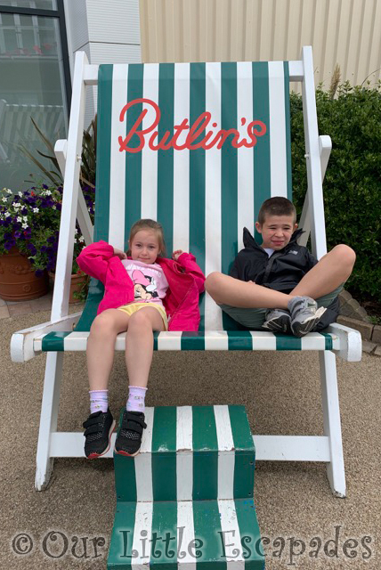 little e ethan butlins deck chair august 2020