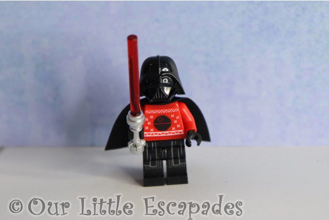 darth vader wearing christmas jumper lego star wars advent calendar 2020