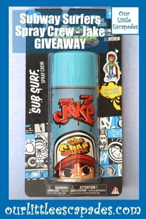 Subway Surfers Spray Crew Jake GIVEAWAY