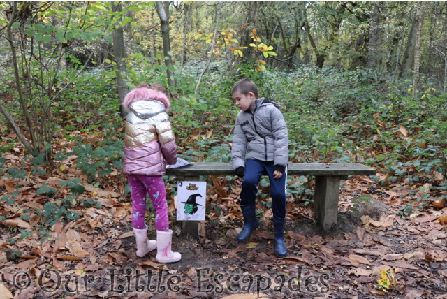 ethan little e green witch face image spooky bingo high woods country park